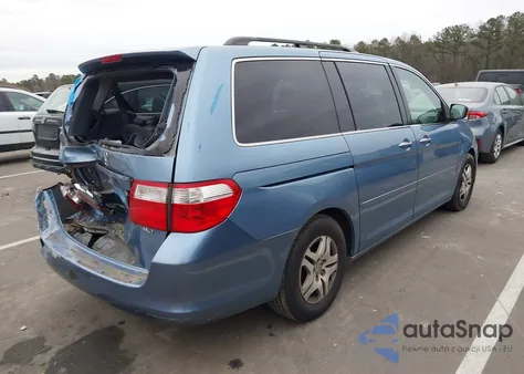2005 Honda Odyssey Ex-L z USA, uszkodzony, nr VIN 5FNRL38695B134247